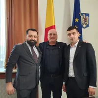 Deputat AUR Ciubuc (stânga), alături de George Simion (dreapta) / FB