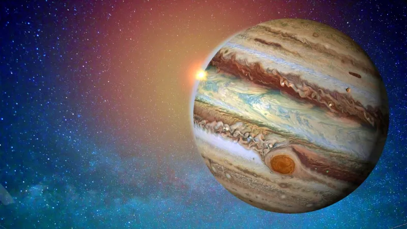 imagini incredibile cu vârfurilor colorate ale norilor lui Jupiter/foto: wikipedia