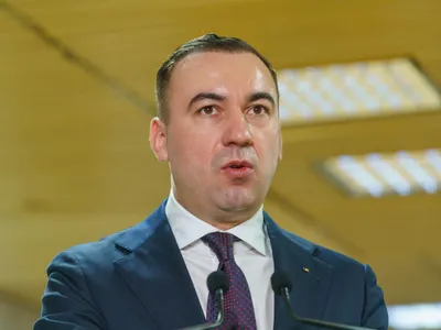 Bogdan Ivan, ministrul Energiei, la semnarea fuziunii Elcen - Termoenergetica - Foto: INQUAM PHOTOS/Pană Tudor