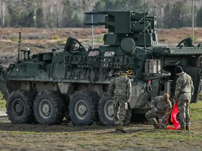 Vehicule blindate Stryker - Foto: Profimedia Images