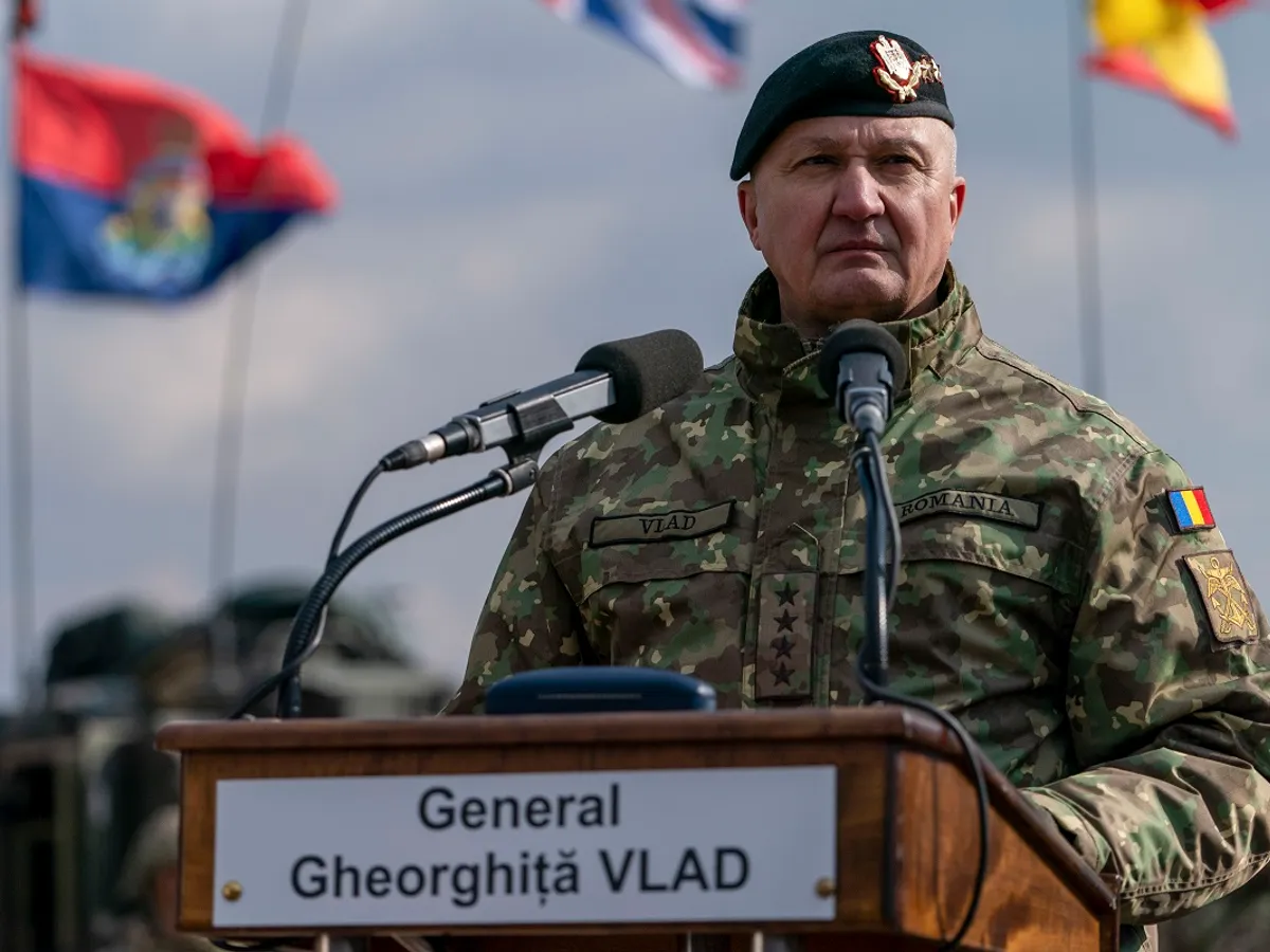 Generalul Gheorghiță Vlad, șeful Statului Major al Apărării - Foto: INQUAM Photos/Tudor Pană