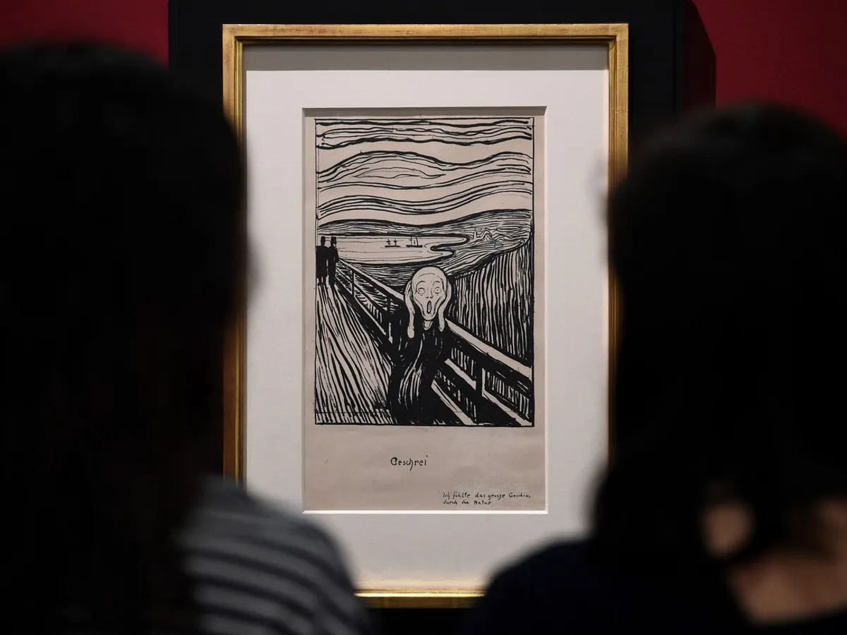 Țipătul de Edvard Munch - Foto: Profimedia