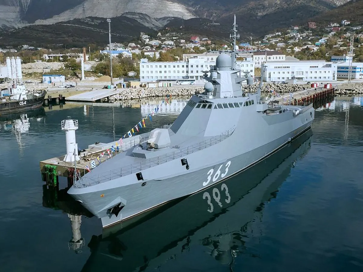 Flota rusă a Mării Negre efectuează exerciții navale cu lansatoare de rachete - Foto: Profimedia Images