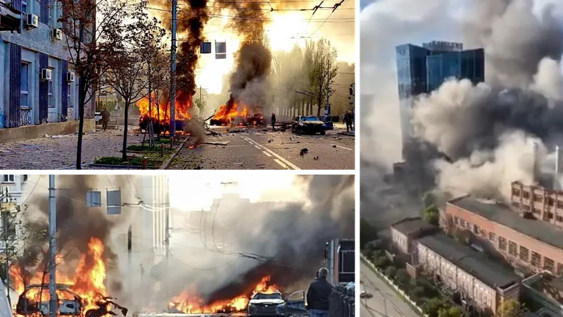 Putin s-a înfuriat rău. Odesa, Dnipro și Lviv au fost bombardate luni dimineața de armata rusă - FOTO: Twitter