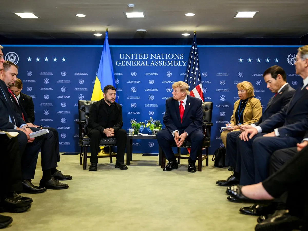 Volodimir Zelenski și Donald Trump - Foto: Profimedia images