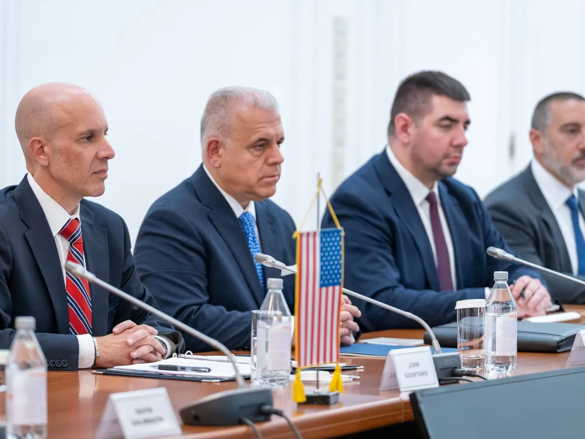 Delegația americană - Foto: MAI
