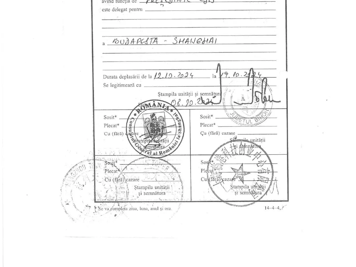 Dispozitie plata Ilie Bolojan deplasare China pg3