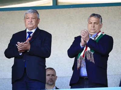 Mâna dreaptă a lui Viktor Orban, miliardarul maghiar Sandor Csány, preia brandul românesc Napolact - Foto: nemzetisport.hu (Imagine cu rol ilustrativ)