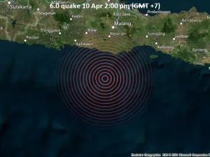 Cutremur cu magnitudinea 5,9 în / Volcano Discovery