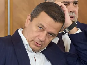 Sorin Grindeanu şi Marcel Ciolacu, din conducerea fostă şi actuală a PSD - Foto: Profimedia Images