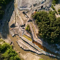 Râul Mureș, contaminat. Poluarea de la Praid ajunge în Ungaria și omoară peștii. Dezastru ecologic - Foto: INQUAM PHOTOS / Alex Nicodim