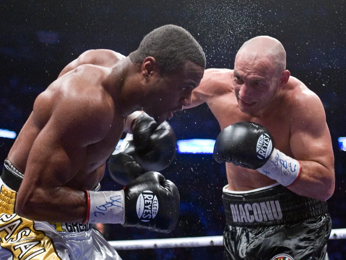 Adrian Diaconu boxând cu Pascal, imagine ilustrativă - Foto: Profimedia Imags