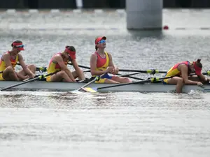 Echipajul României de patru vâsle feminin a câștigat Finala B și a încheiat concursul pe locul 7 - Foto: Profimediaimages.ro