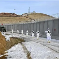 Turcia a construit 170 km de zid la granița cu Iranul, cea mai securizată frontieră - Foto: aa.com.tr
