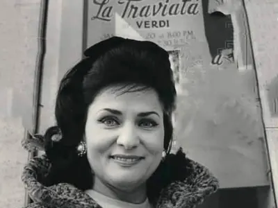 Virginia Zeani, una din cele mai prestigioase soprane lirice din anii 1950, anii 1960 și anii 1970. - Foto: Facebook/Virginia Zeani