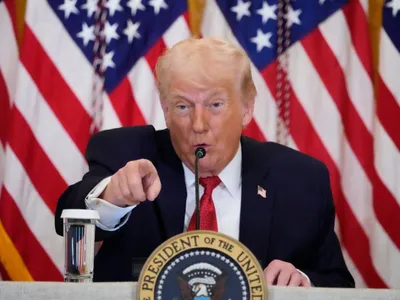 Donald Trump vorbește în cadrul unui eveniment de promovare a investițiilor în sănătatea rurală, la Casa Albă - Foto: Profimedia Images