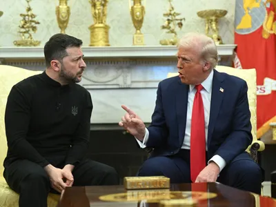 Volodimir Zelenski și Donald Trump - Foto: Profimedia images