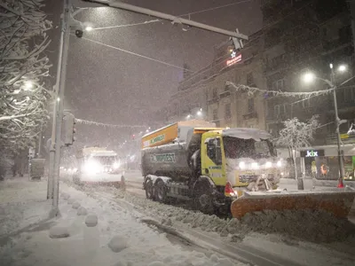 Sectorul 1 plătește de 18 ori mai mult pentru dezăpezire decât Cluj. Foto Inquam Photos/Alexandru Bușcă