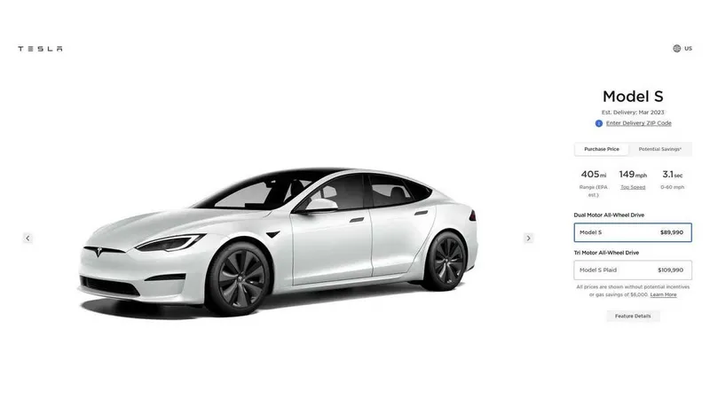 Scade interesul pentru mașini electrice? Două modele Tesla, ieftinite, din nou, cu până la 10.000 $. - Foto: insideevs.com