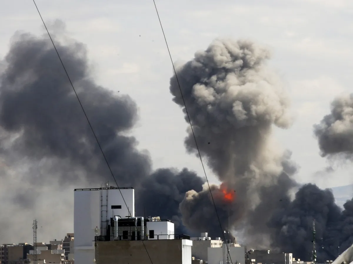 Teheran, sub bombardamentul SUA-Israel - Foto: Profimedia Images