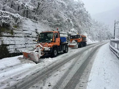Utilaje de deszăpezire - Foto: Facebook / Directia Regionala de Drumuri si Poduri Cluj