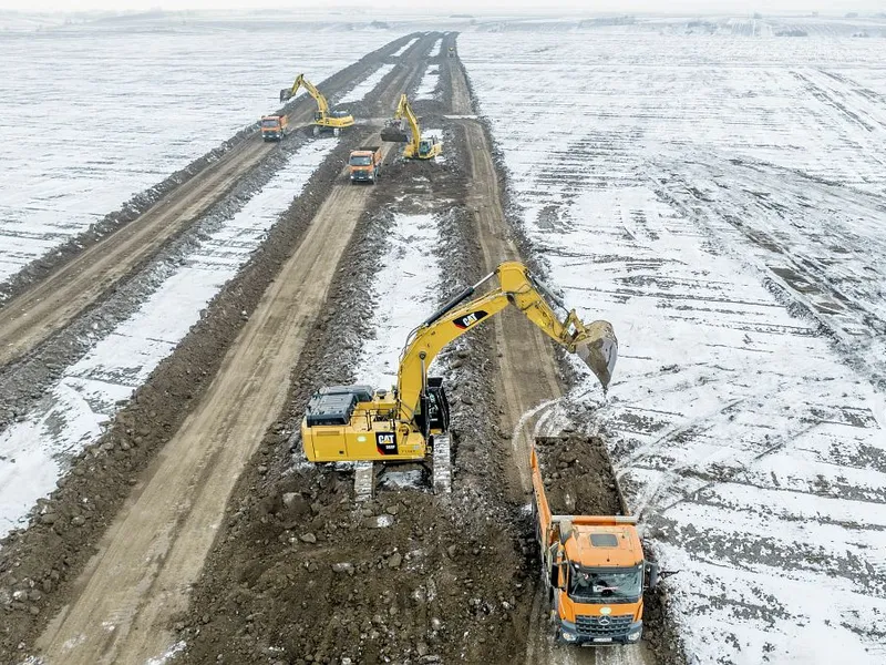 Autostrada Moldovei, care costă 5.840.000.000 €, prinde contur. Pe unde circuli din 20 noiembrie? - Foto: INQUAM PHOTOS/Casian Mitu