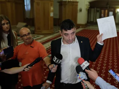 George Simion, liderul AUR - Foto: Inquam Photos /George Călin