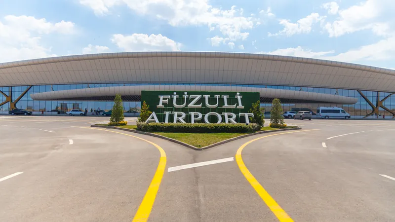 Aeroportul din Fizuli Foto: Realitatea.md
