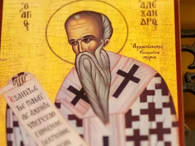 Sfântul Alexandru - Foto. Doxologia