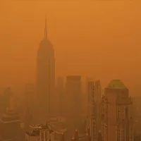 Imagini apocaliptice în New York - Foto: Earthcam
