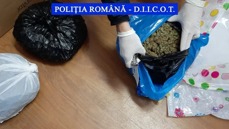 Un gălățean a primit din Spania un colet cu 2,5 kilograme de cannabis. Bărbatul a fost reținut. / Foto: news.ro