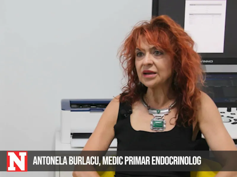 Antonela Burlacu, medic primar endocrinolog Foto: newsweek.ro