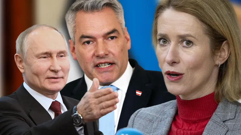 Premierul Estoniei, dat în „umărire generală” de Putin. Ce a cerut Kallas din fieful rușilor vienez - Foto: Profimedia images