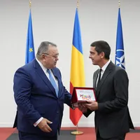 Președintele CCIR, Mihai Daraban și Đorđe Živanović, consilier al președintelui Camerei de Comerț și Industrie a Serbiei Foto: CCIR