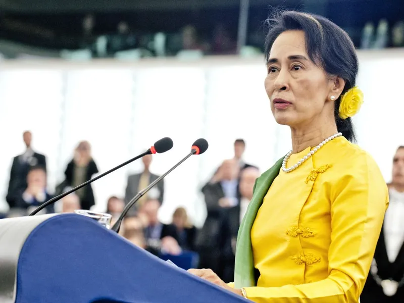 Aung San Suu Kyi, condamnată la închisoare pe viaţă, pentru fapte de corupţie, de junta din Myanmar - Foto: Flickr