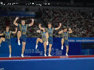 Argint și bronz pentru România, la Jocurile Mondiale de la Chengdu. La ce discipline am performat? - Foto: Facebook / Federația Română de Gimnastică