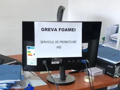 Consilieri de probațiune din Iași, în greva foamei. Le-a dispărut majorarea salarială de 50% - Foto: Ziarul de Iași