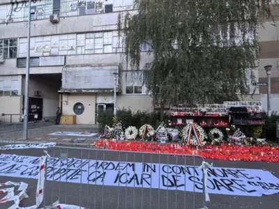 VIDEO. Momentul în care jandarmii îl amendează cu 3,000 de lei pe organizatorul marșului de comemorare Colectiv