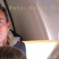 Radu Mazăre, în avionul către închisoarea din România/FOTO: Sonia Simionov