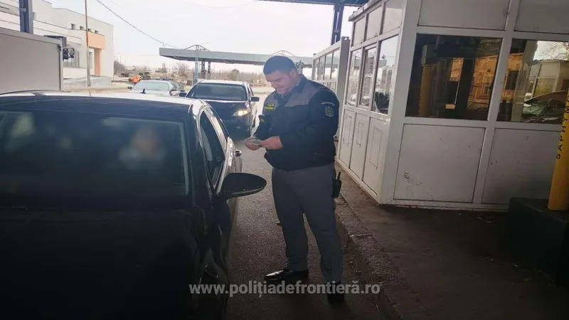 Poliția de Frontieră a întărit controalele la granițe Foto: Poliția de Frontieră - rol ilustrativ