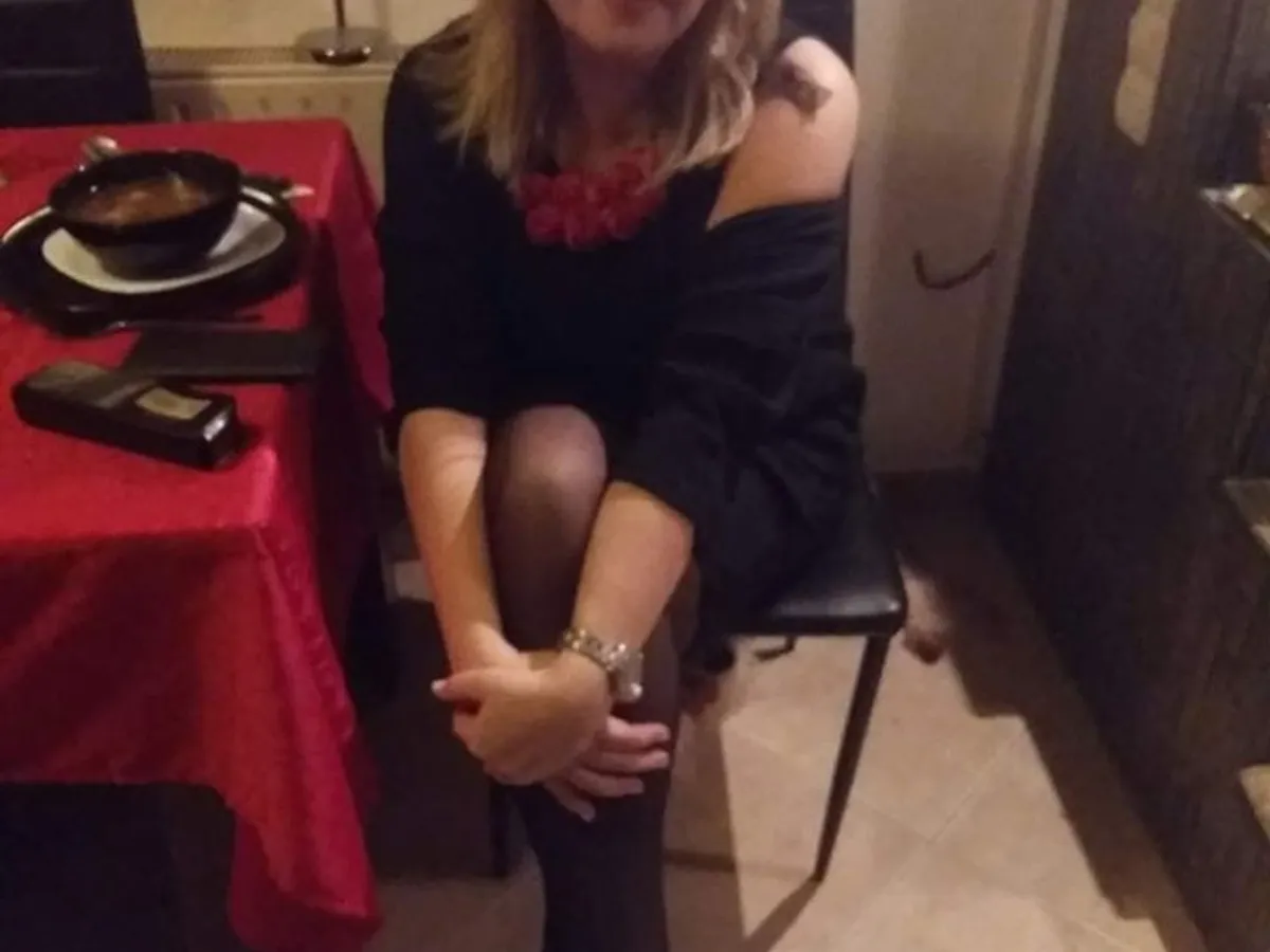 Cristina Țopescu, într-o fotografie postată pe Facebook de prietena ei, Diana Maria
