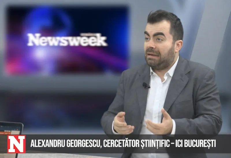 Alexandru Georgescu, cercetător științific la ICI București Foto: Newsweek Romania