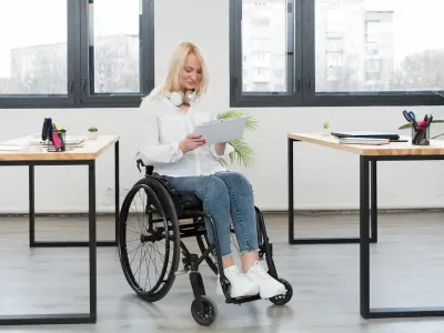 Persoană cu handicap - Foto: Magnific (Imagine cu rol ilustrativ)