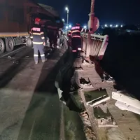 Traficul în Vama Giurgiu, blocat de un accident. Timpul de așteptare e de 5 ore - Foto: Facebook/Poliţia de Frontieră Română