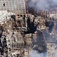 Turnurile gemene, WTC, după atentatul de la 11 septembrie - Foto: US Navy