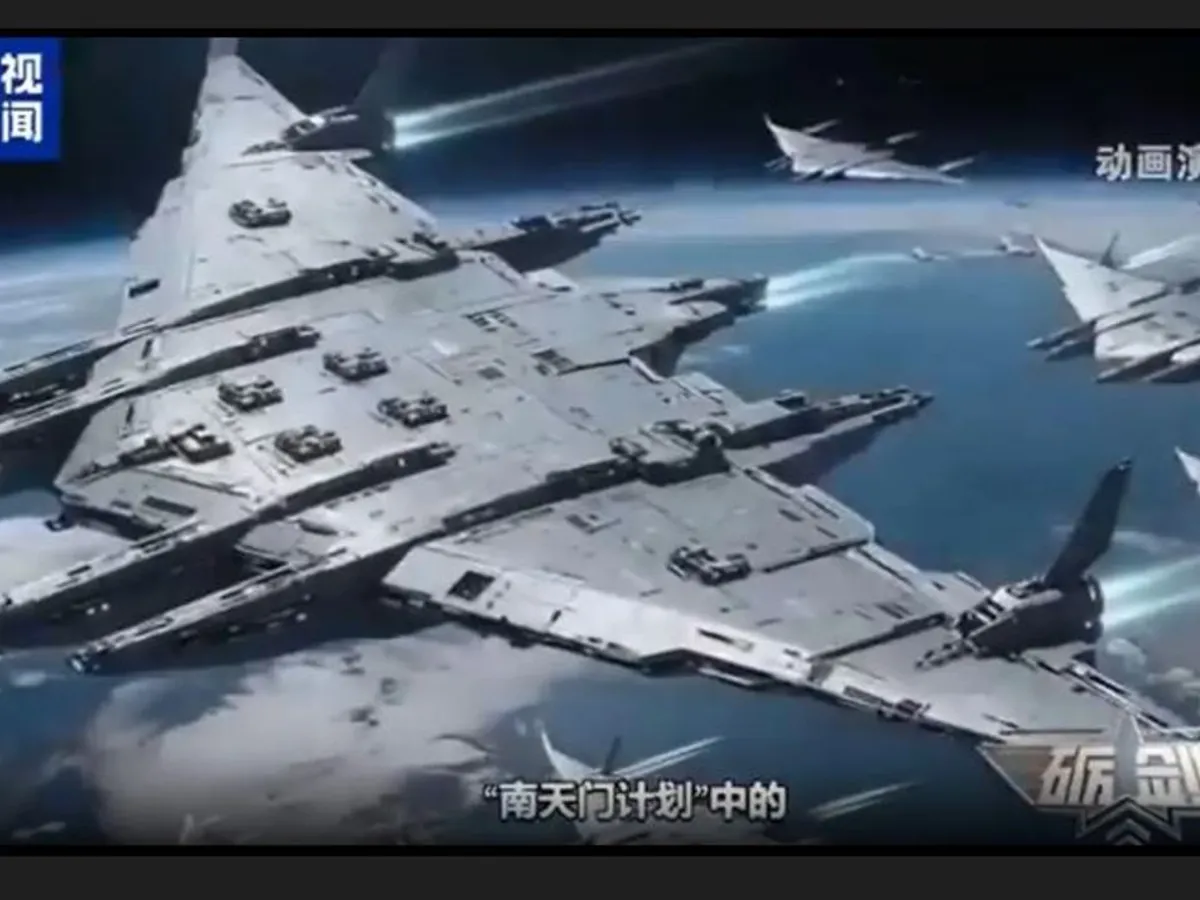 VIDEO China construiește un portavion spațial. Va avea 88 avioane fără pilot ce atacă de la 30 km altitudine