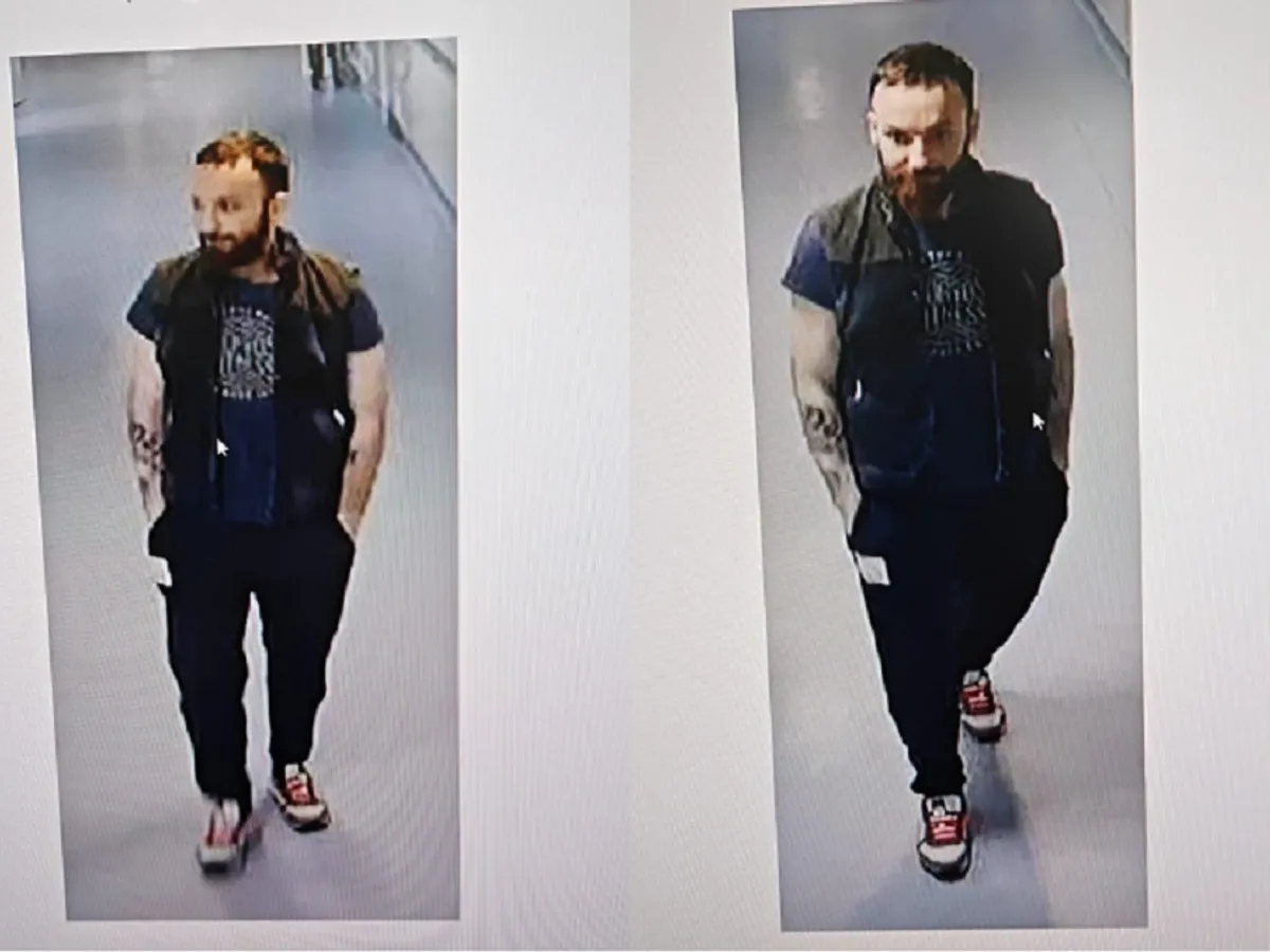 Criminalul a fost prins la Oradea Foto: capturi video Poliția Capitalei