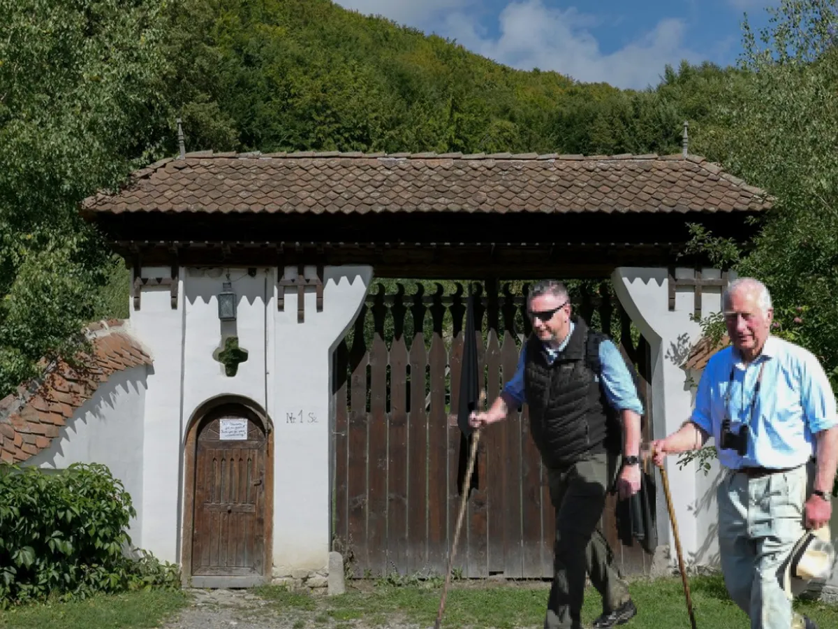 „Regatul lui Charles” din Transilvania. 900 de lei/noapte, traiul regesc într-un sat de 350 de ani - Foto: Profimedia Images
