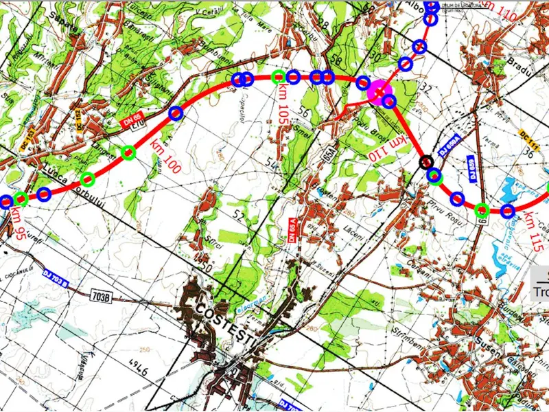 Câştigătorul pentru construcţia lotului 4 (între Coloneşti şi Piteşti) al Drumul Expres Craiova-Pitești, cu o lungime de 31,8 kilometri, este Asocierea SA&PE Construct - Spedition UMB - Tehnostrade. / Foto: Facebook - Cătălin Drulă