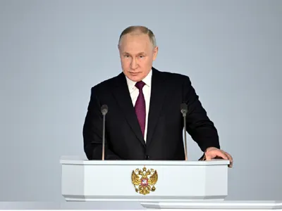 Putin se adresează națiunii - Foto: Profimedia Images